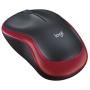 Logitech M185 Wireless Mouse Red EWR2