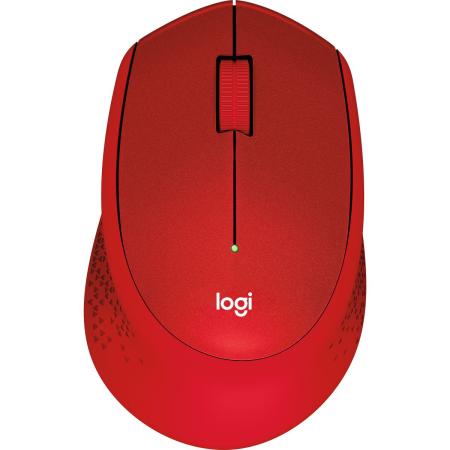 Logitech M330 Silent Plus Red - EMEA