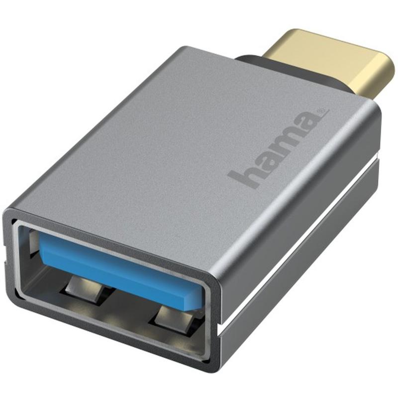 Hama USB-OTG-Adapter USB-C-Plug-USB USB 3.2 GEN1 5 GBIT/s A