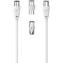 Hama Antenne-Connection Set Antennecable 10m 2 Coa Adapter