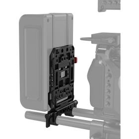 SmallRig 3016 V Mount Battery Plate w/ Dual 15mm Rod Clamp
