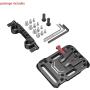 SmallRig 3016 V Mount Battery Plate w/ Dual 15mm Rod Clamp