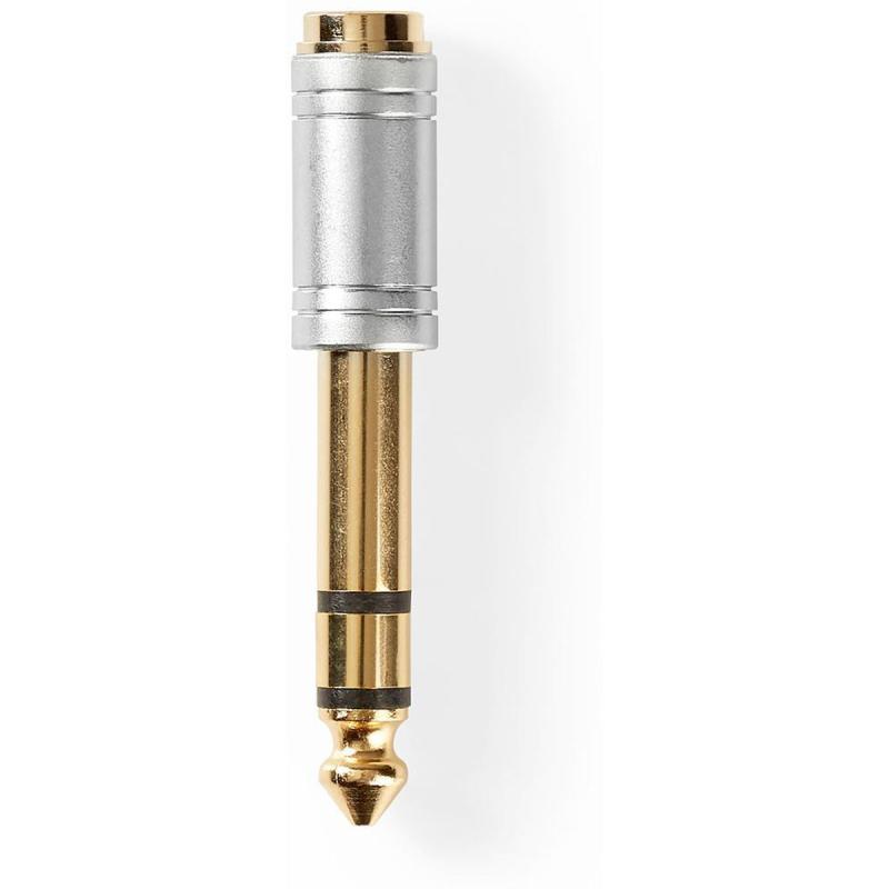 Nedis Stereo-Audio Adapter | 6.35mm Male | 6.35mm Female