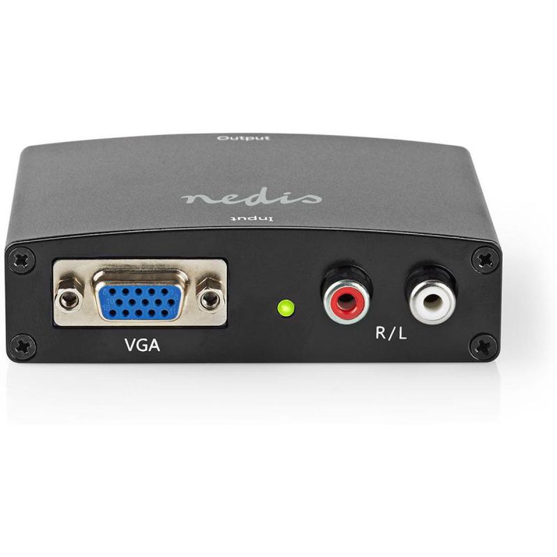 Nedis HDMI-Converter | VGA / 2X RCA Female | HDMI Output