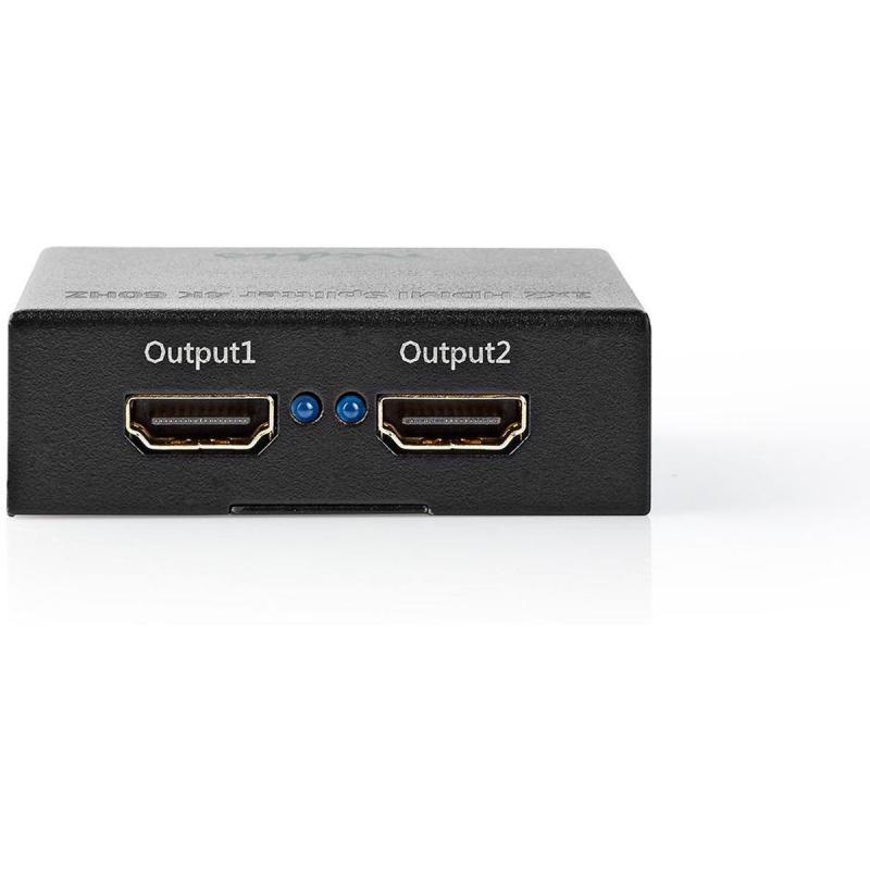 Nedis HDMI-Splitter | 2-Port | HDMI Input | 2X HDMI Output