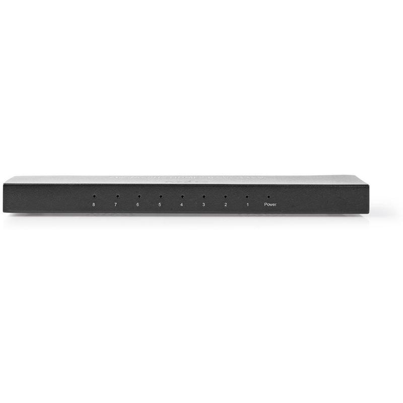 Nedis HDMI-Splitter | 8-Port | HDMI Input | 8X HDMI Output