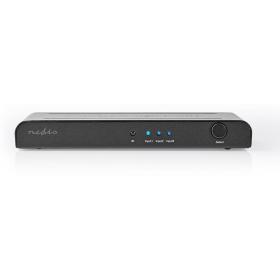 Nedis HDMI-Switch | 3-Port | 3X HDMI Input | 1X HDMI