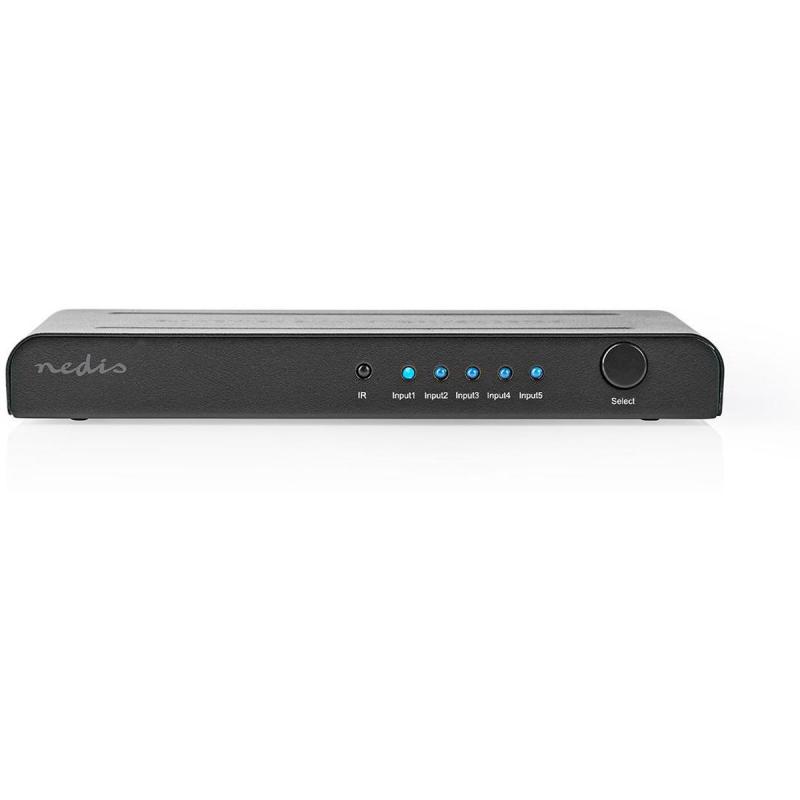 Nedis HDMI-Switch | 5-Port | 5X HDMI Input | 1X HDMI