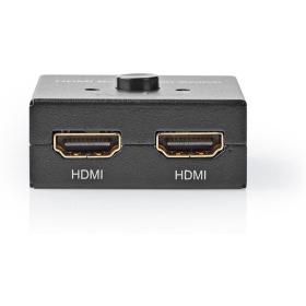 Nedis HDMI-Switch | 3-Port | 1 X HDMI Input / 2X HDMI