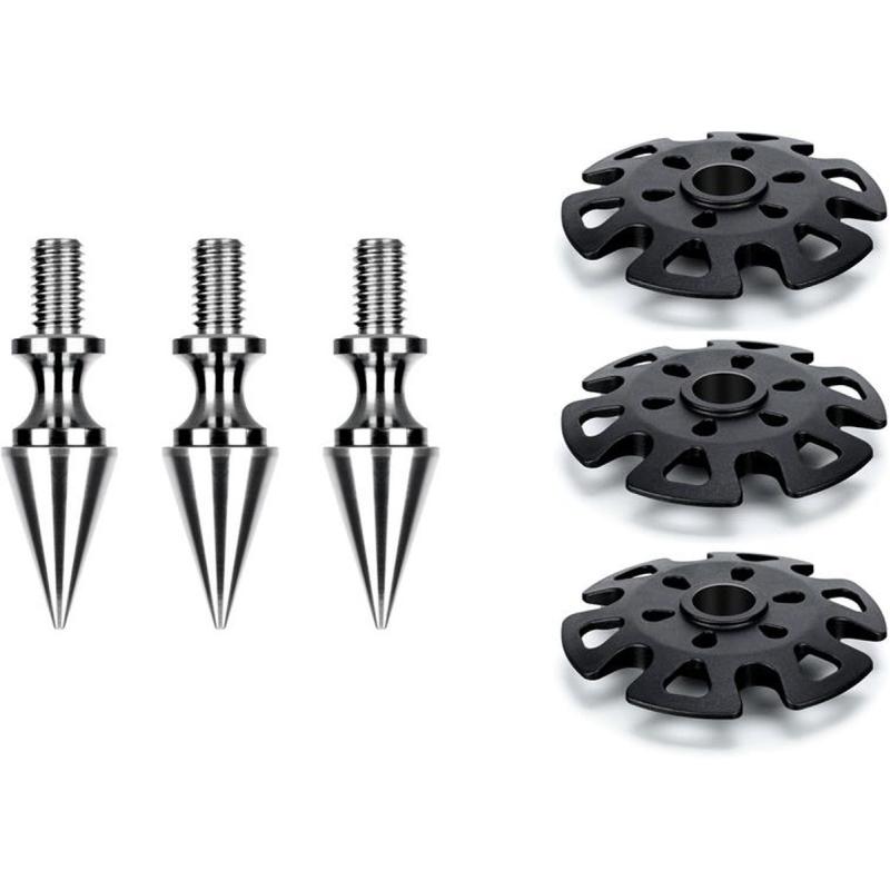 Leofoto TFW Spikes w/ Sneeuwschoenen 3 Pieces