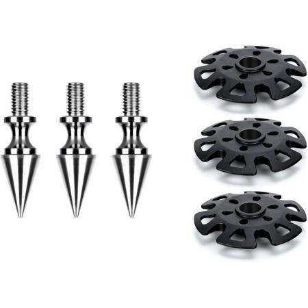 Leofoto TFW Spikes w/ Sneeuwschoenen 3 Pieces