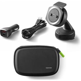 TomTom Bundle Car Mount Kit + Carry Case For Rider 40/400