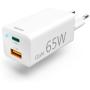 Hama Uni USB-C-Notebook-Netadapter Gan (PD) 5-20V/65W