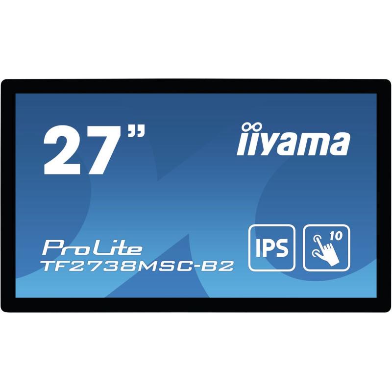 Iiyama 27i Pcap Bezel Free 10-POINTS Touch 1920x1080 IPS Pan