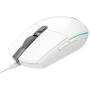 Logitech G203 Lightsync Gaming Mouse - White - EMEA
