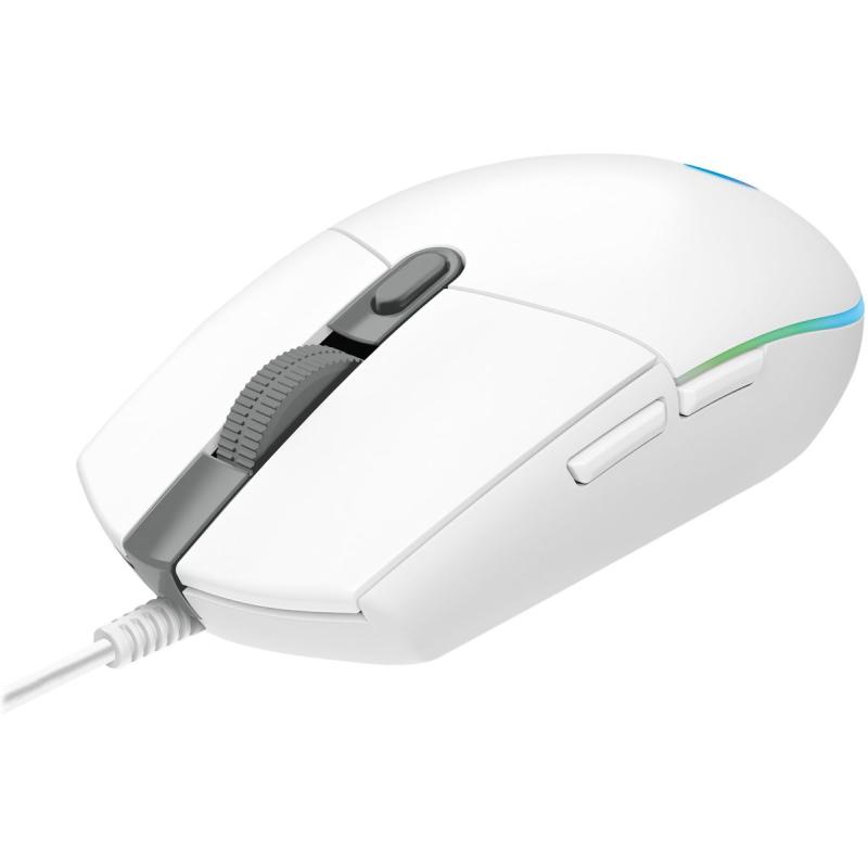 Logitech G203 Lightsync Gaming Mouse - White - EMEA