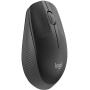 Logitech M190 Full-Size Wireless Mouse - Charcoal - EMEA