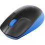 Logitech M190 Full-Size Wireless Mouse - Blue - EMEA