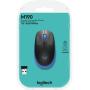 Logitech M190 Full-Size Wireless Mouse - Blue - EMEA