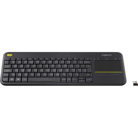 Logitech Wireless Touch Keyboard K400 Plus - Dark - Fra