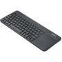 Logitech Wireless Touch Keyboard K400 Plus - Dark - Fra