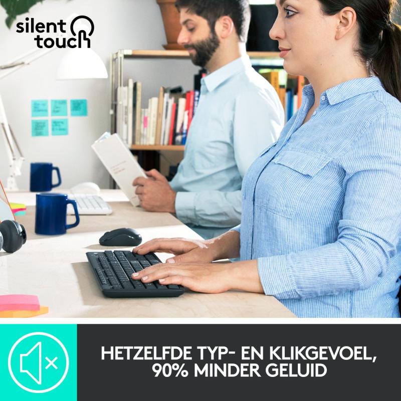 Logitech MK295 Silent Wireless Combo Graphite NLB INTNL