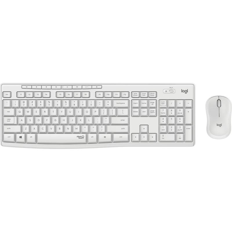 Logitech MK295 Silent Wireless Combo Off White-CH Central