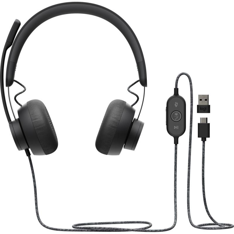 Logitech Zone Wired - Teams Graphite - EMEA