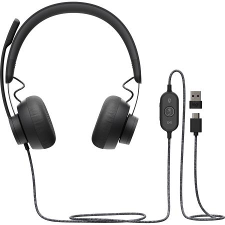 Logitech Zone Wired - Teams Graphite - EMEA