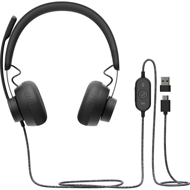 Logitech Zone Wired - UC Graphite - EMEA