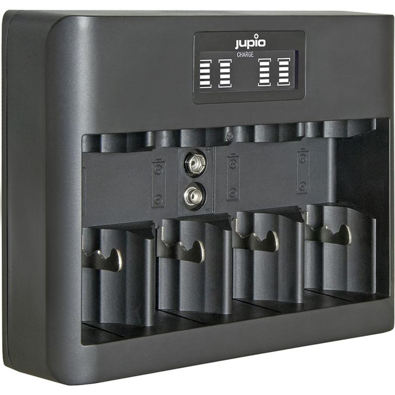 Jupio USB All-In-One Charger (AA/AAA/C/D/9V) LCD