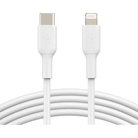 Belkin Boost Charge Lightning To USB-C Cable 1m - White