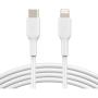 Belkin Boost Charge Lightning To USB-C Cable 1m - White