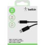 Belkin Cable 3.1 USB-C To 3.1 USB A Port 3A 1 Meter - Black