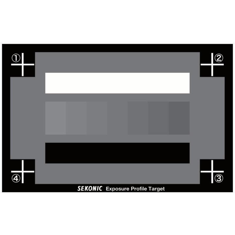 Sekonic Target Profile Kaart