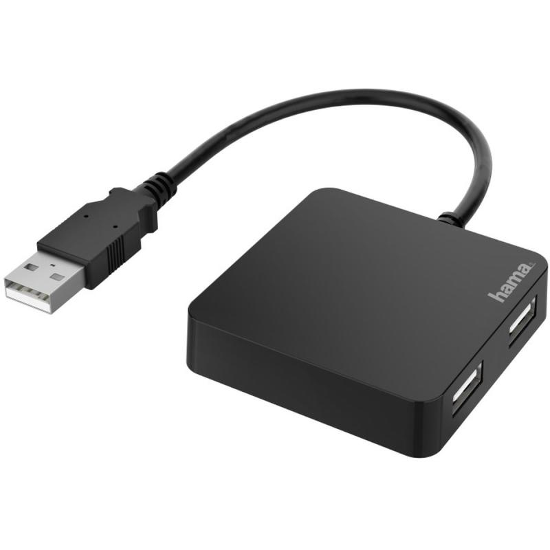 Hama USB-Hub 4-Port USB 2.0 480 MBIT/s