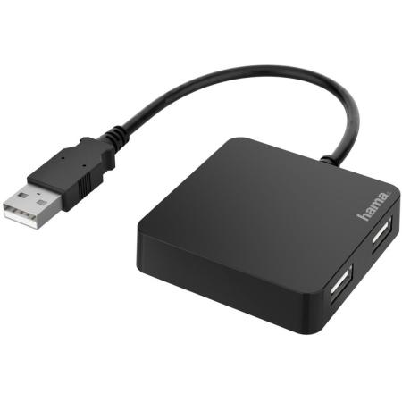 Hama USB-Hub 4-Port USB 2.0 480 MBIT/s