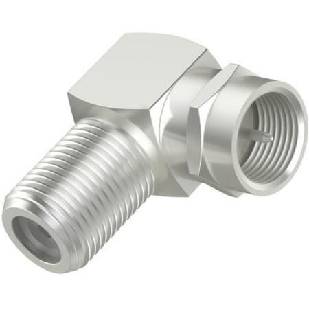 Hama Sat-Adapter F-Plug - F-Coupling 90