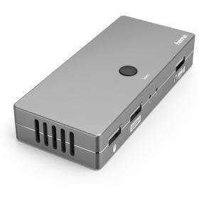 Hama KVM-Switch 4-PORTS 3X USB-A 1X HDMI w/ Cable