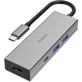 Hama USB-C-Multiport-Adapter 4-Port 2X USB-A USB-C HDMI