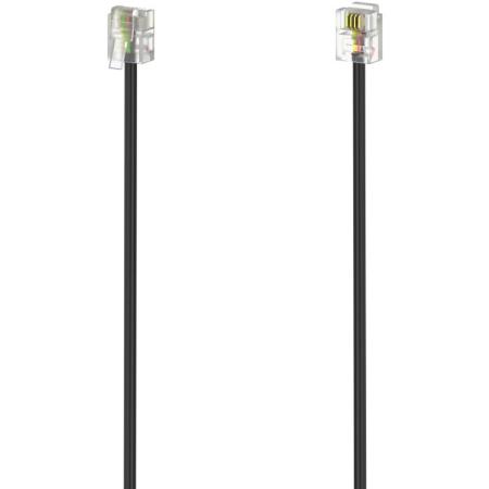Hama Modulaire Cable Plug 6P4C - Plug 6P4C 3m Black