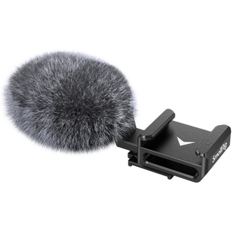 SmallRig 3526 Cold Shoe Adptr w/ Windshield For ZV-E10/ZV-1