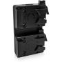 CoreSWX V-Mount Micro Hotswap Plate Mounts Two Micro Packs