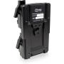 CoreSWX V-Mount Micro Hotswap Plate Mounts Two Micro Packs