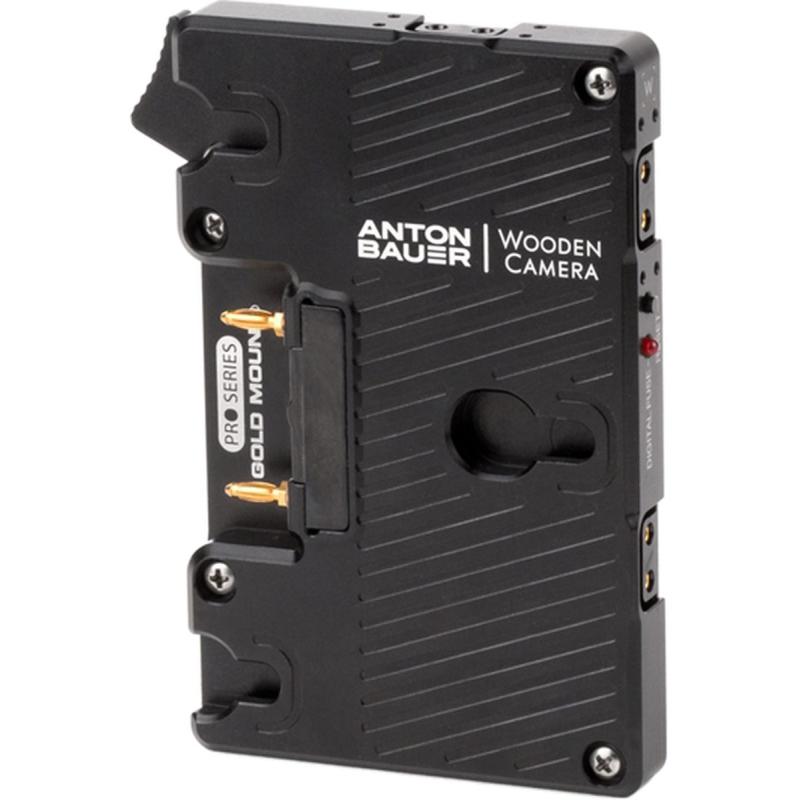 Wooden Camera WC Pro Gold Mount (3X D-Tap And Digital Fuse)