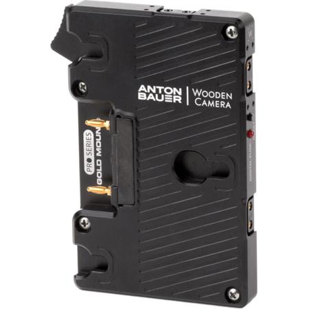 Wooden Camera WC Pro Gold Mount (3X D-Tap And Digital Fuse)