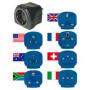 Brennenstuhl Travel Set 7 Adapters World To Europe