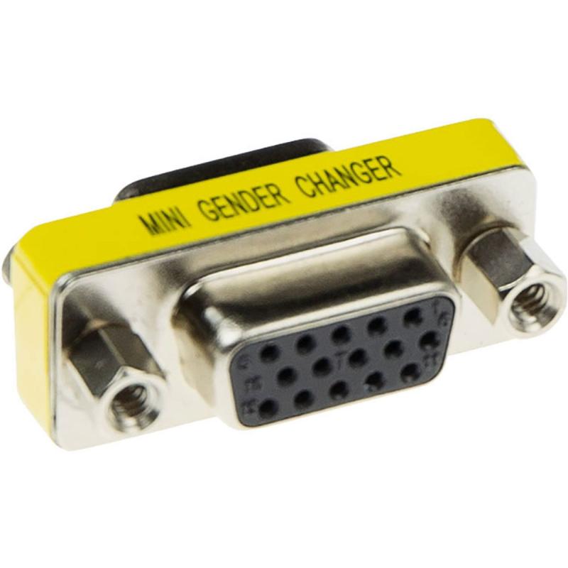 ACT High Density D-SUB Adapter 15 Pole Female To 15 Pole