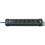 Brennenstuhl Power Distribution Unit 6 Sockets 3m Black