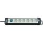 Brennenstuhl Power Distribution Unit 6 Sockets 5m Black